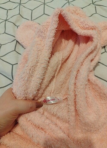l Beden ten rengi Renk Peluş pijama takımı