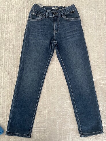 9 Yaş Beden mavi Renk Mavi jeans takım