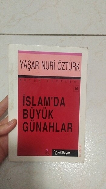 İslam'da büyük günahlar Yaşar Nuri öztürk