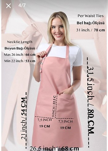 Pembe Pastel Mutfak Önlüğü - Görsel 4