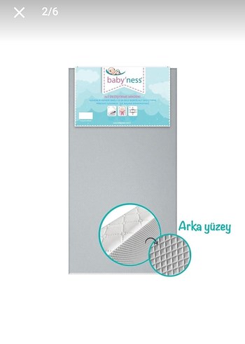 Bebek Alt Değiştirme Minderi 40x70 Cm Sıvı Geçirmez Leke Tutmaz - Görsel 2