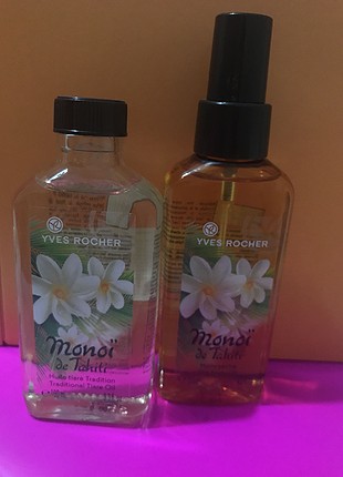 Yves Rocher saç vücut yağı ve bronzlaştırıcı sprey 