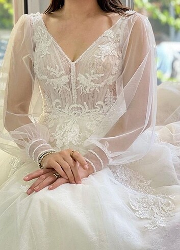 Gelinlik çok şık - Görsel 2