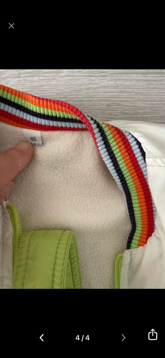 Renkli Nakışlı Bebek Erkek Kayak Tulumu - Görsel 4