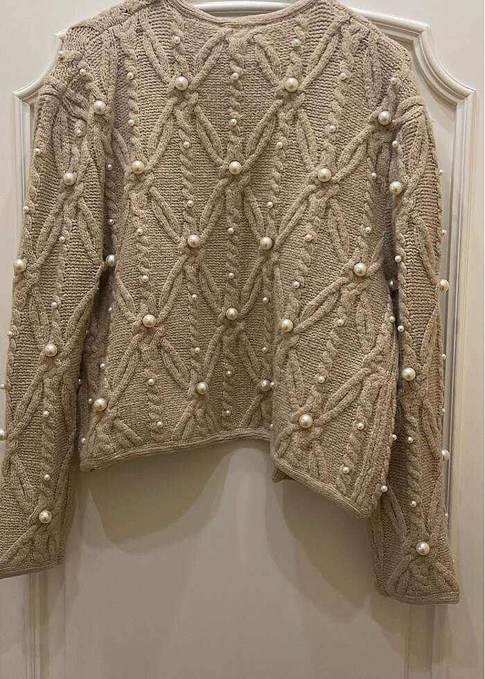 Zara inci hırka - Görsel 3