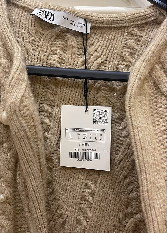 Zara inci hırka - Görsel 2