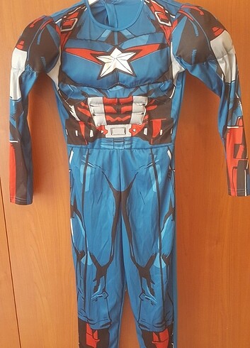 xs Beden Süpermen kollu kostüm