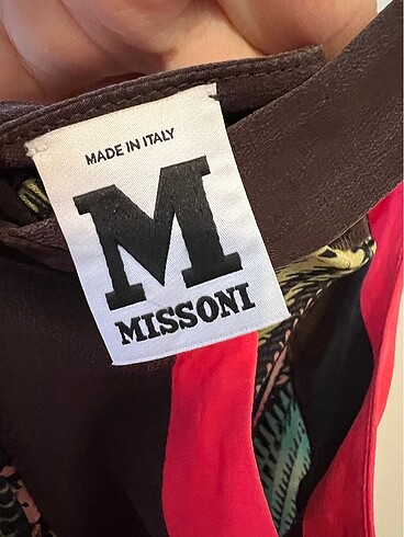 s Beden Missoni ipek elbise
