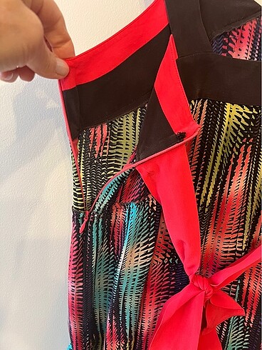 s Beden çeşitli Renk Missoni ipek elbise