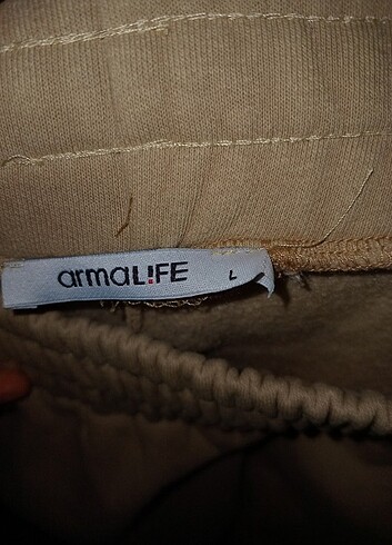 Armalife Genis polarli yanları çıt çitli eşofman