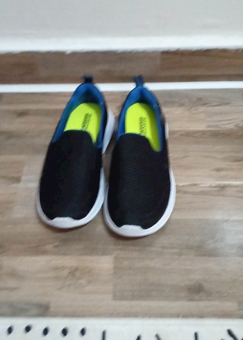 Erkek Koyu Mavi Spor Ayakkabı Velcro - Görsel 2