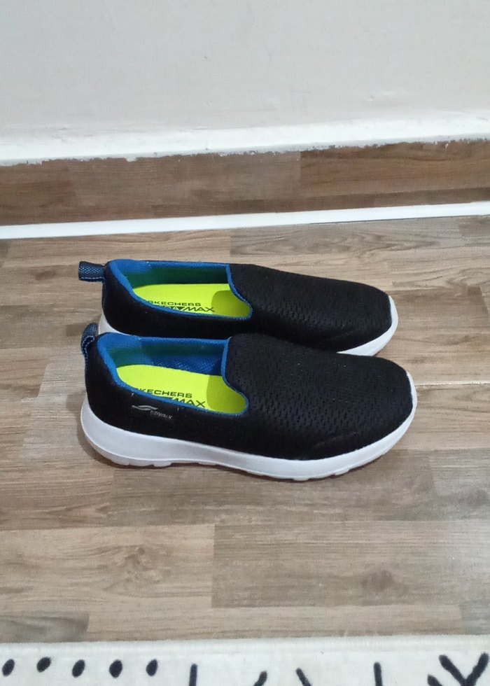 Erkek Koyu Mavi Spor Ayakkabı Velcro - Görsel 3