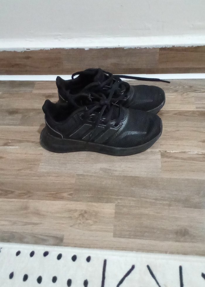 Siyah Erkek Çocuk Spor Ayakkabı - Görsel 3