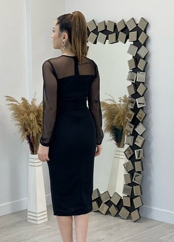 36 Beden Midi elbise