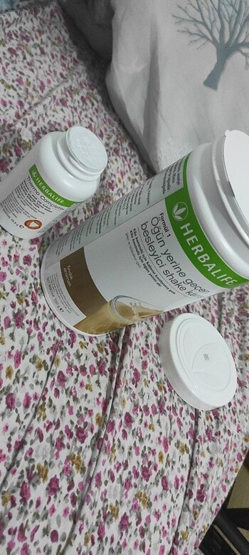 Herbalife shake ve termo 