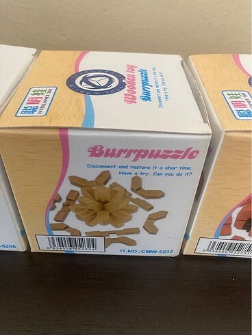 Beden 3D Ahşap Puzzlelar