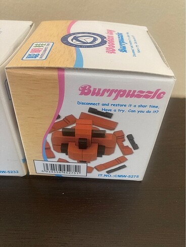 Beden Renk 3D Ahşap Puzzlelar