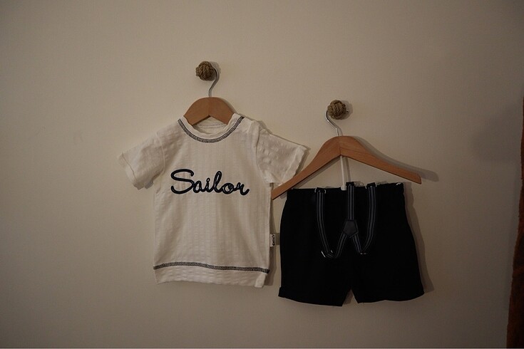 Diğer Sailor Marin Erkek Bebek İkili Takım