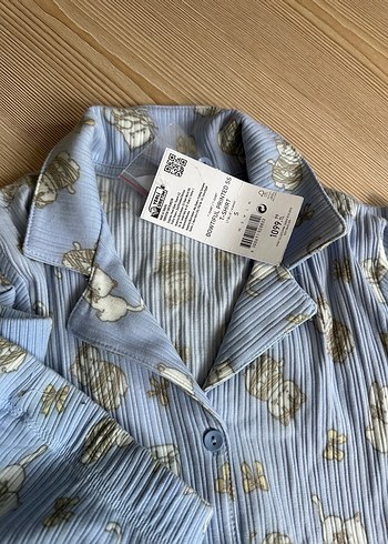 Penti Mavi ayıcıklı pijama takımı