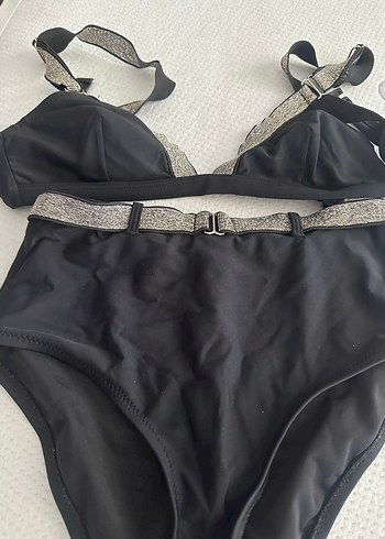 xs Beden siyah Renk Bikini takımı