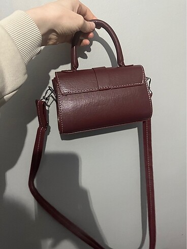 Mango Bordo çanta