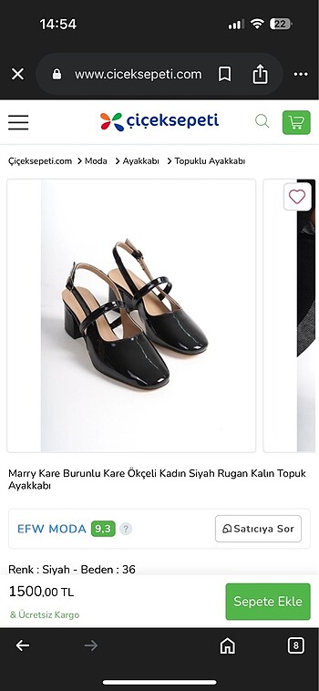 Dora Rugan kalın topuklu ayakkabı