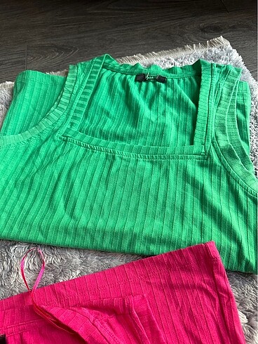 xl Beden pembe Renk Sıfır kol bluz
