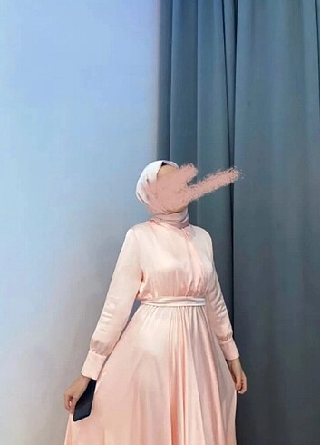 Saten tesettür abiye 