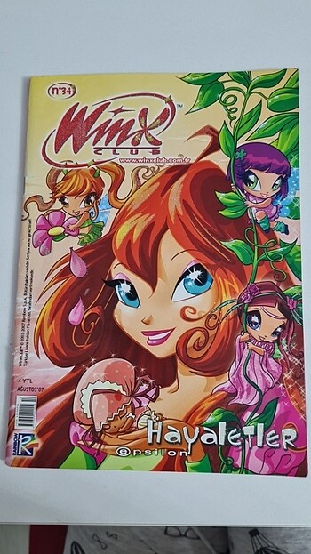 Winx dergi 34. Sayi