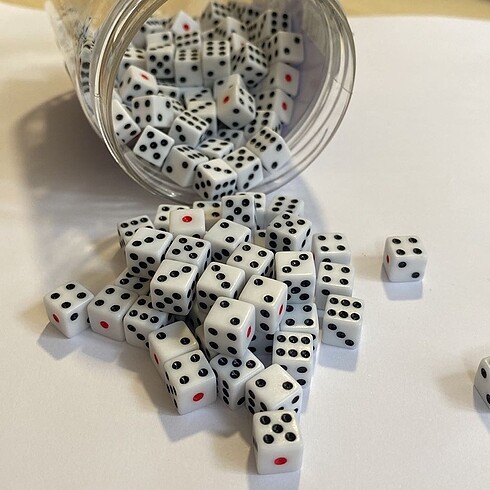 2 Çift(4 Adet) Tavla Zarı - Görsel 2