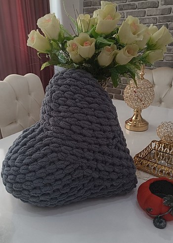 puffy kalpli yastık