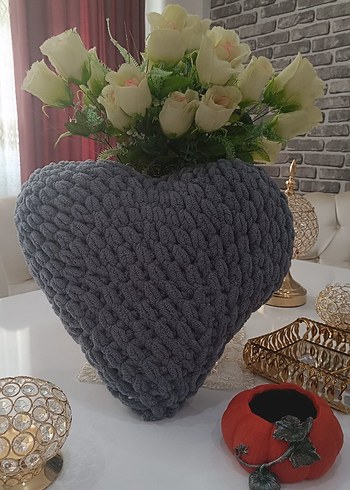  Beden puffy kalpli yastık