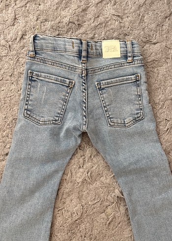 24-36 Ay Beden Kız çocuk açık mavi Denim Pantolon