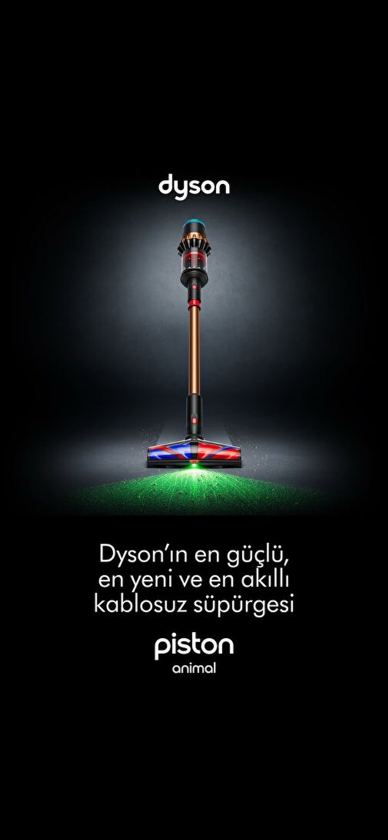 Dyson V16 Piston Animal Kablosuz Elektrikli Süpürge - Görsel 2