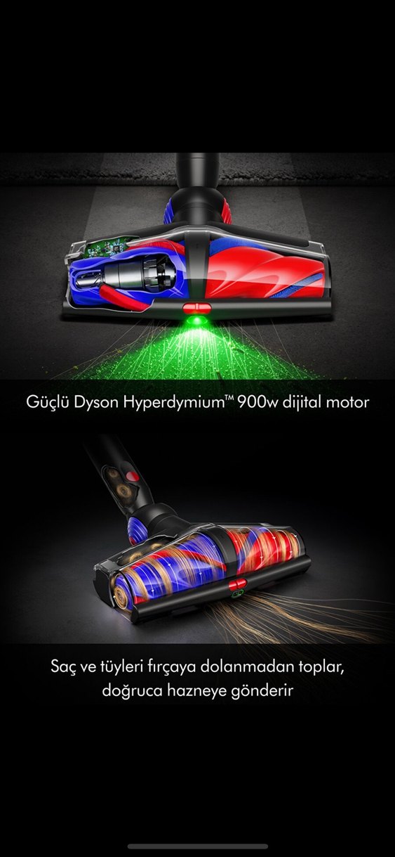 Dyson V16 Piston Animal Kablosuz Elektrikli Süpürge - Görsel 4