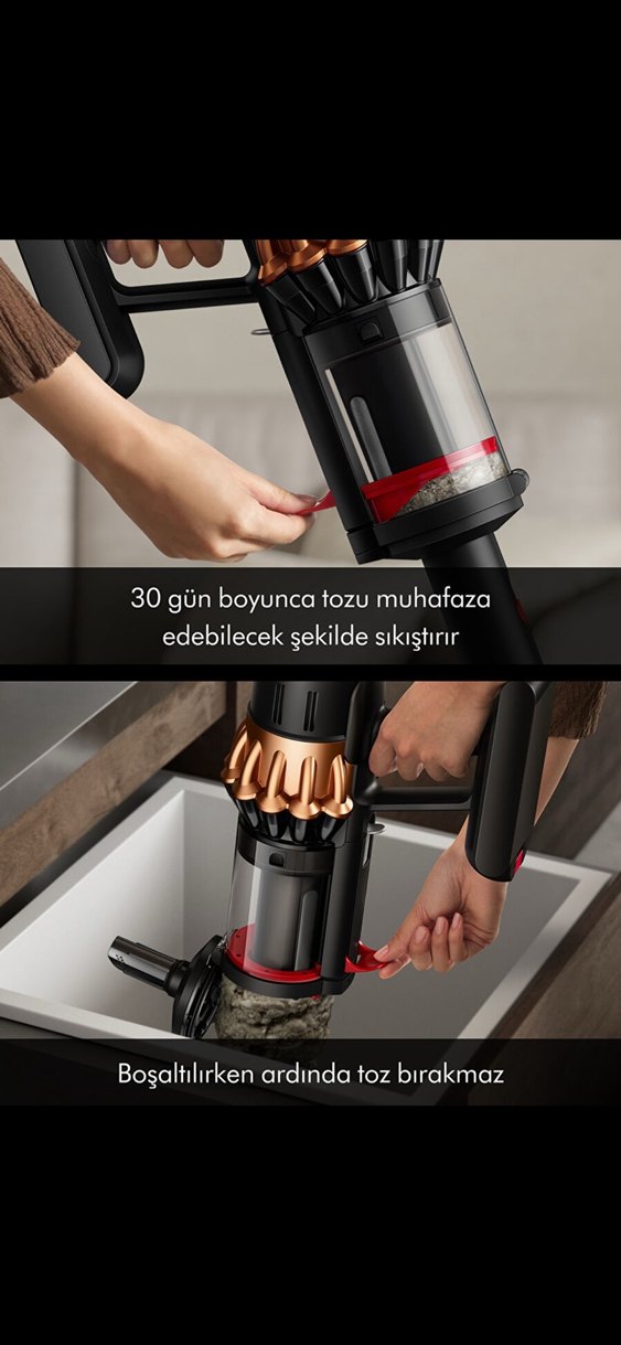 Dyson V16 Piston Animal Kablosuz Elektrikli Süpürge - Görsel 3