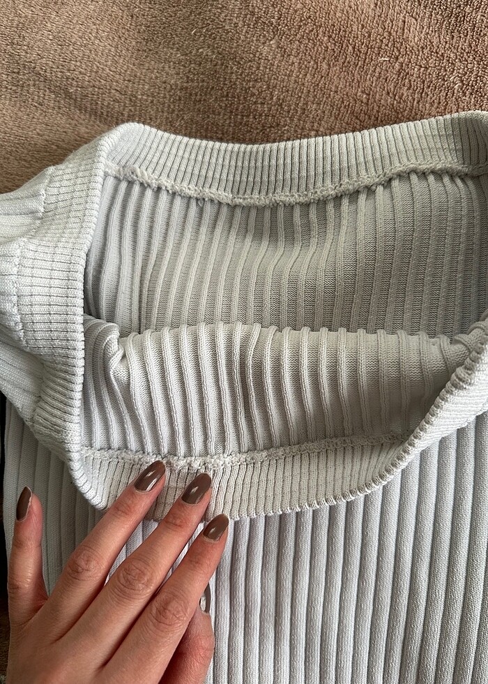 Triko omzu açık üst - Görsel 4