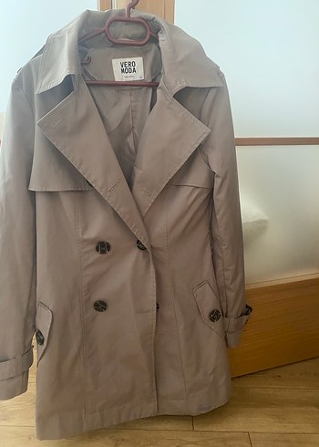 Bej Vero Moda Midi Trençkot