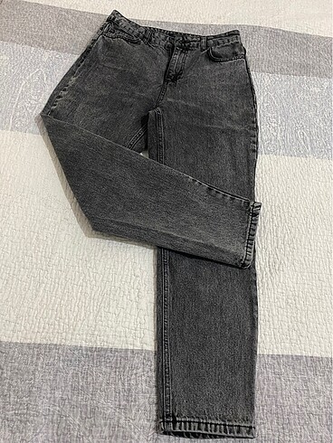Siyah Mom Jean