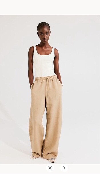 H&M keten pantolon