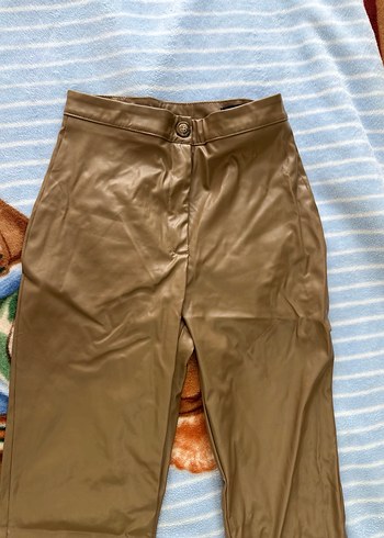 Deri Kadın Pantolon - Görsel 3