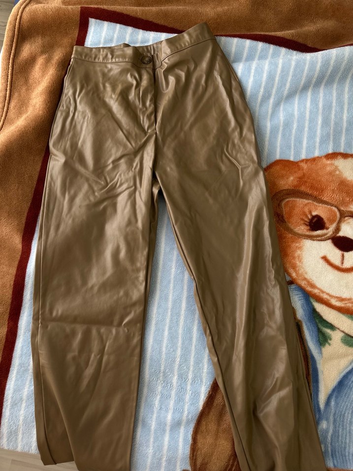 Deri Kadın Pantolon - Görsel 4