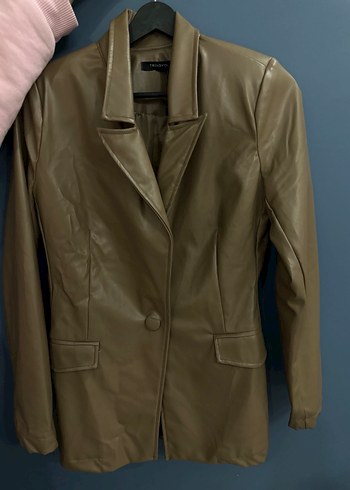 Deri Blazer  Ceket - Görsel 4