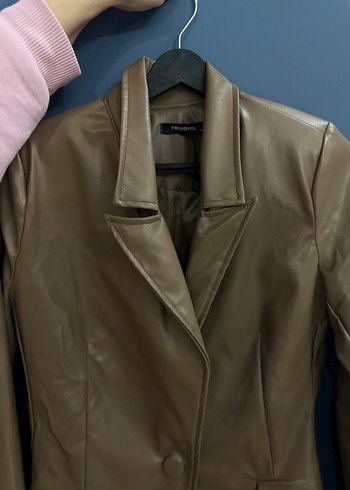 Deri Blazer  Ceket - Görsel 3