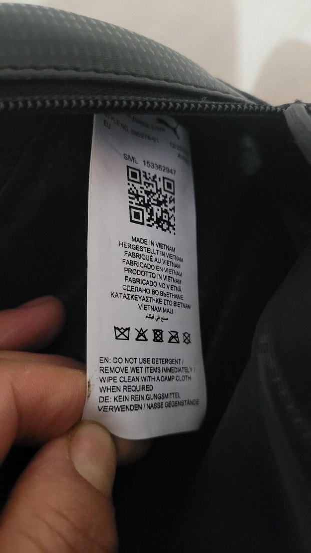 Orjinal, Siyah Puma Spor Çanta. - Görsel 5