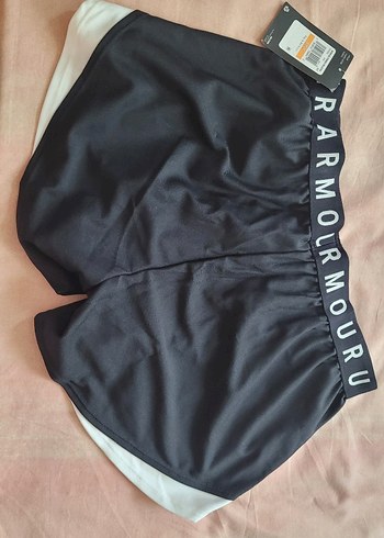 Etiketli S beden, Under Armour Siyah Spor Şort. - Görsel 4