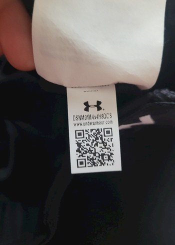 Etiketli S beden, Under Armour Siyah Spor Şort. - Görsel 2