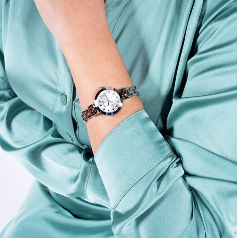 Orjinal Zincir Detaylı Guess Kadın Saati - Görsel 4