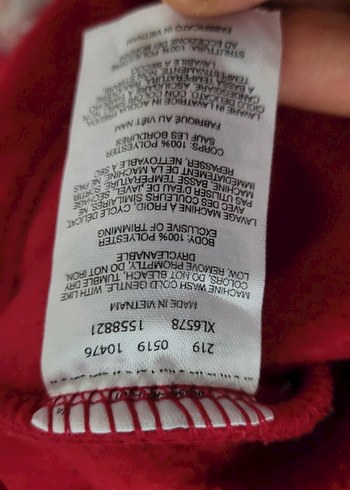 Orjinal Columbia Bordo Fermuarlı Polar S beden - Görsel 4