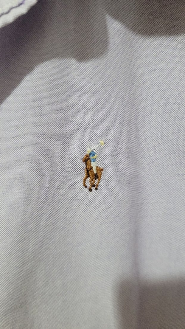 Orjinal Xs Ralph Lauren lila Gömlek. - Görsel 2